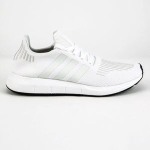 NEW Adidas Swift Run White Shoes Size 10